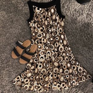 Spring dress with sandals